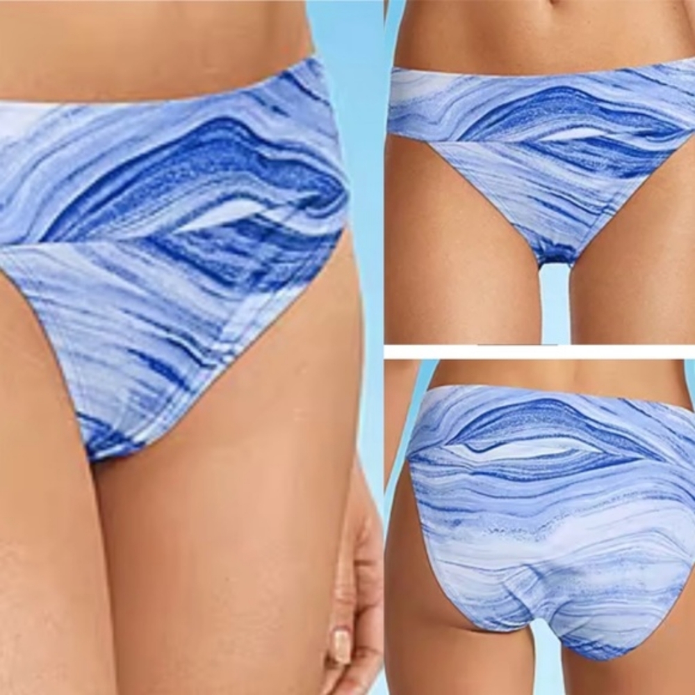 Nwt Oasis‎ woman's swim bottoms marble XXL